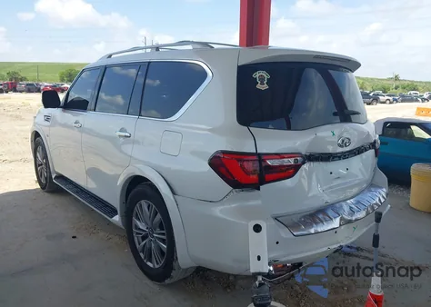 2019 Infiniti Qx80 Luxe из США, поврежденный, VIN JN8AZ2NF8K9686598